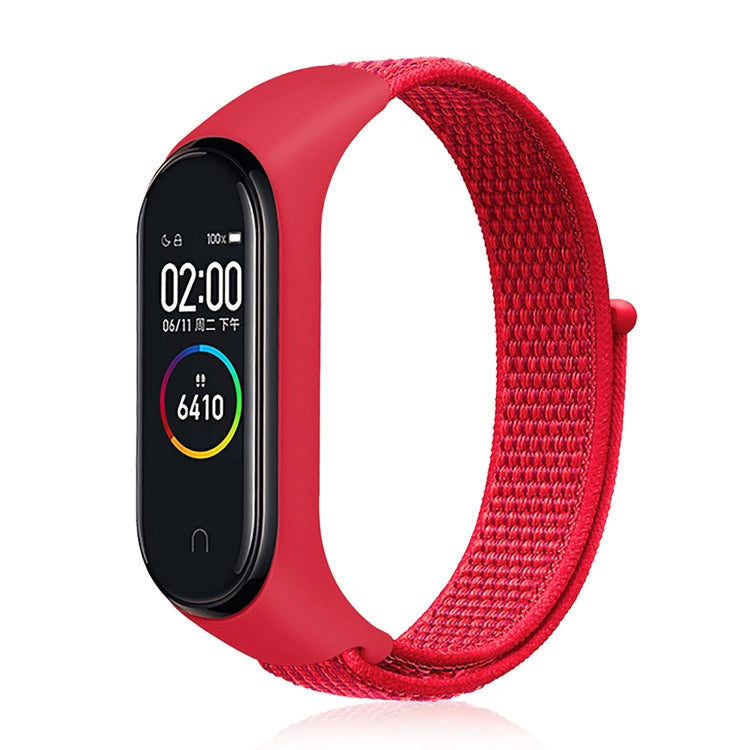 Cinturino per orologio in tessuto nylon Smart Watch per Xiaomi Mi Band 3/4