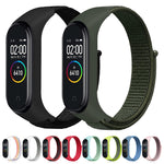 Cinturino per orologio in tessuto nylon Smart Watch per Xiaomi Mi Band 3/4