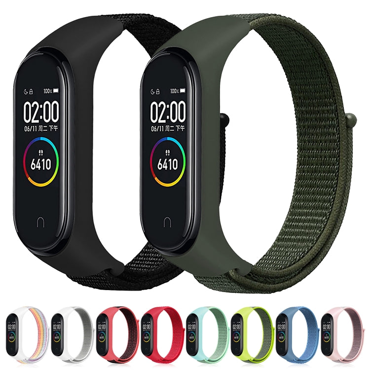 Cinturino per orologio in tessuto nylon Smart Watch per Xiaomi Mi Band 3/4