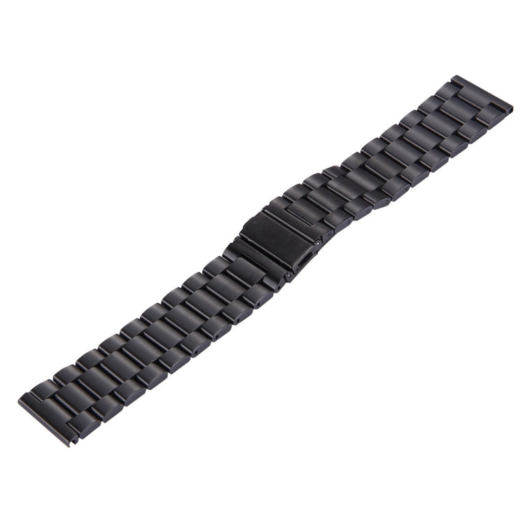 Per Fitbit Blaze Smart Watch cinturino con fibbia a farfalla in acciaio inossidabile con 3 perline