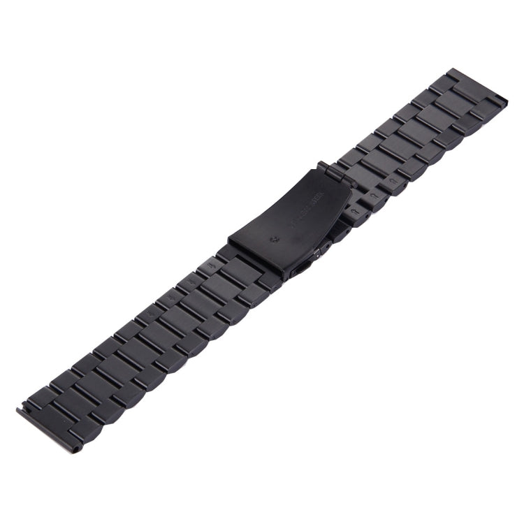 Per Fitbit Blaze Smart Watch cinturino con fibbia a farfalla in acciaio inossidabile con 3 perline