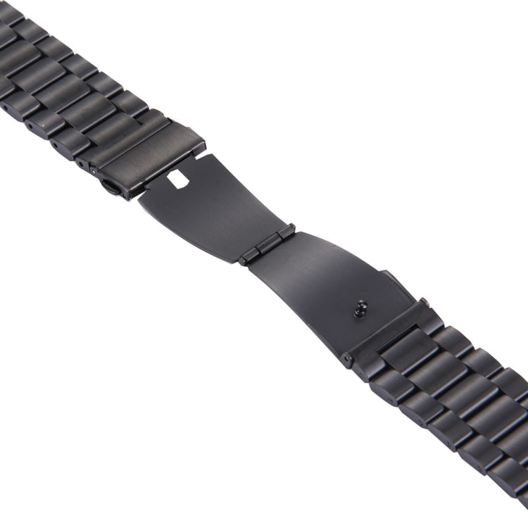 Per Fitbit Blaze Smart Watch cinturino con fibbia a farfalla in acciaio inossidabile con 3 perline