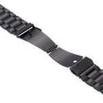 Per Samsung Gear S2 Classic Smart Watch fibbia a farfalla 3 perline cinturino in acciaio inossidabile