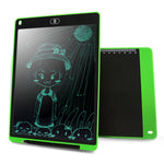 12 inch Portable LCD Writing Tablet Graffiti Drawing Electronic Writing Pad Message Graphics Board Draft Paper with Writing Pen, 12 inch Black, 12 inch Green, 12 inch Blue, 12 inch Red, 12 inch White