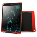 12 inch Portable LCD Writing Tablet Graffiti Drawing Electronic Writing Pad Message Graphics Board Draft Paper with Writing Pen, 12 inch Black, 12 inch Green, 12 inch Blue, 12 inch Red, 12 inch White