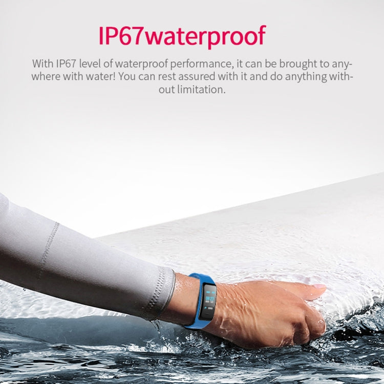 CHIGU C1Plus Fitness Tracker Bracciale Smartband con schermo IPS da 0,96 pollici, Impermeabile IP67, Supporta Modalità Sport / Pressione sanguigna / Monitor del sonno / Monitor della frequenza cardiaca / Monitor della fatica / Promemoria sedentario    ...