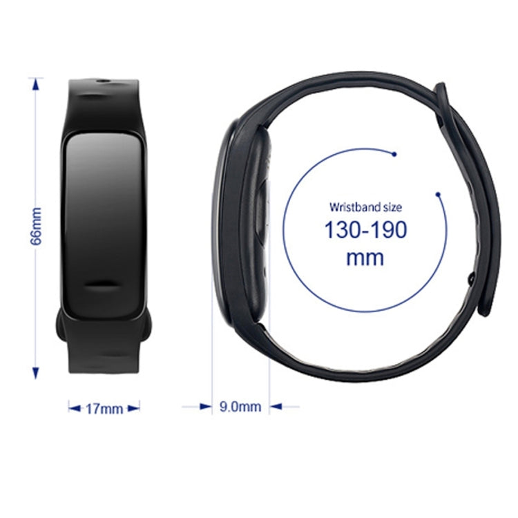 CHIGU C1Plus Fitness Tracker Bracciale Smartband con schermo IPS da 0,96 pollici, Impermeabile IP67, Supporta Modalità Sport / Pressione sanguigna / Monitor del sonno / Monitor della frequenza cardiaca / Monitor della fatica / Promemoria sedentario    ...