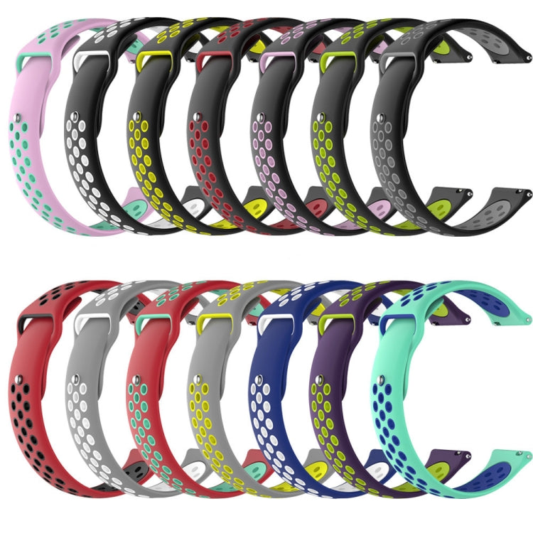 Cinturino per orologio bicolore per Galaxy S3 Ticwatch Pro