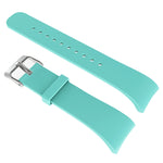 Cinturino in pelle tinta unita per Galaxy Gear Fit2 R360