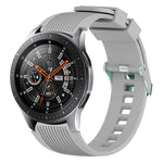 Cinturino per orologio a grana verticale per Galaxy Watch 46 mm
