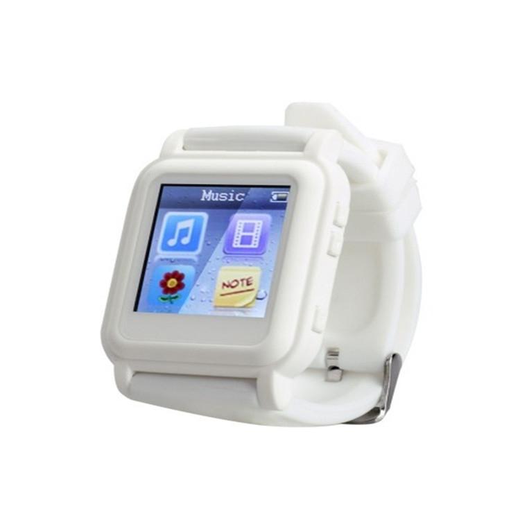 Q998 Smart Watch da lettura per e-book MP4 da 4 GB, supporto per visualizzazione dell'ora, riproduzione di musica e video, navigazione di immagini, cronometro, Q998 (Black), Q998 (White)