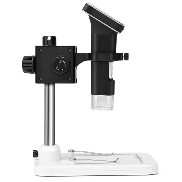 USB Digital Microscope with 500X Image Sensor and 2.5 Inch Screen 8 LED Image Sensor and Professional Stand, Support TF Card, DMS-015M 500X