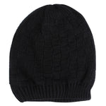 Auricolare Bluetooth lavorato a maglia con struttura quadrata, caldo cappello invernale con microfono per ragazzo, ragazza e adulti