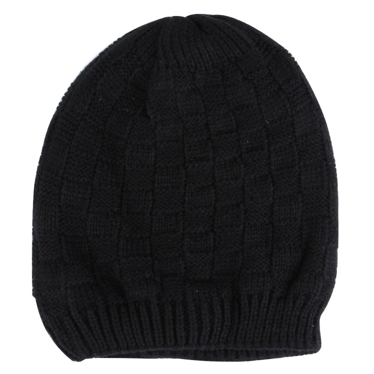 Auricolare Bluetooth lavorato a maglia con struttura quadrata, caldo cappello invernale con microfono per ragazzo, ragazza e adulti