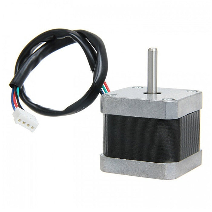 Nema 17, 42 BYG stepper motor with inverted shaft