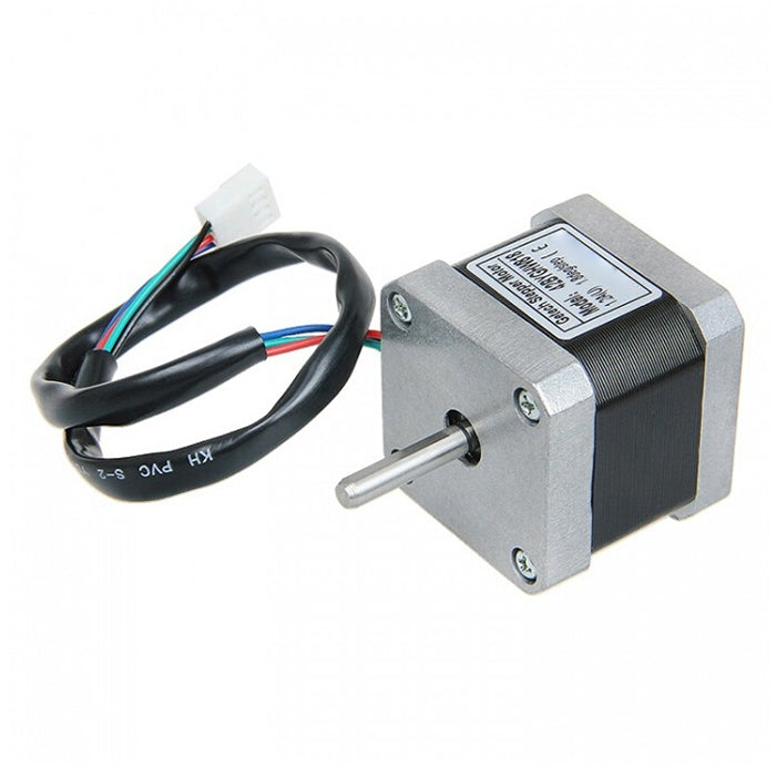 Nema 17, 42 BYG stepper motor with inverted shaft