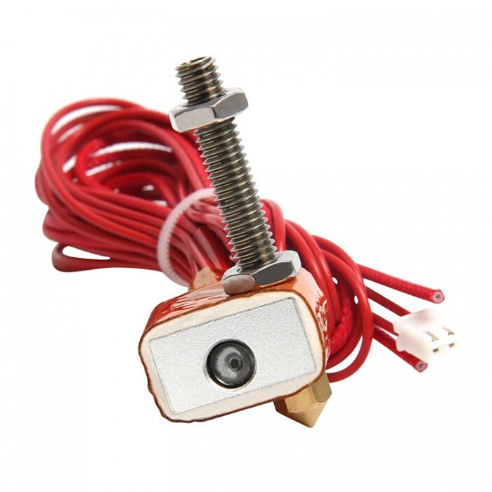 MK8 Extruder Hot End Kit Aluminum, Stainless Steel and Brass