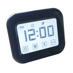 Timer da cucina Sveglia digitale Ampio touch screen LCD dotato di luce notturna per cucinare