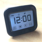 Timer da cucina Sveglia digitale Ampio touch screen LCD dotato di luce notturna per cucinare