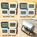 Timer da cucina Sveglia digitale Ampio touch screen LCD dotato di luce notturna per cucinare
