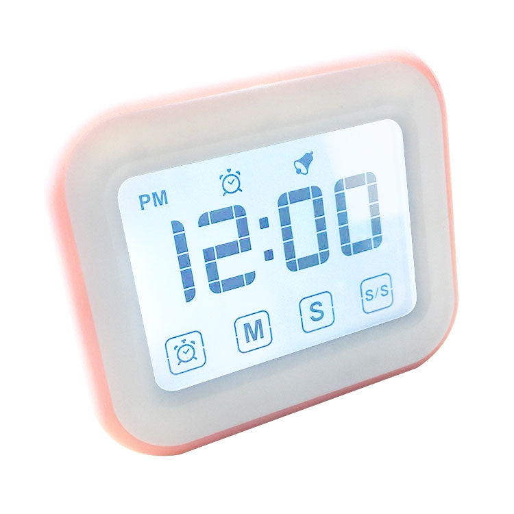 Timer da cucina Sveglia digitale Ampio touch screen LCD dotato di luce notturna per cucinare