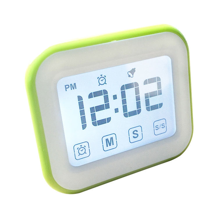 Timer da cucina Sveglia digitale Ampio touch screen LCD dotato di luce notturna per cucinare