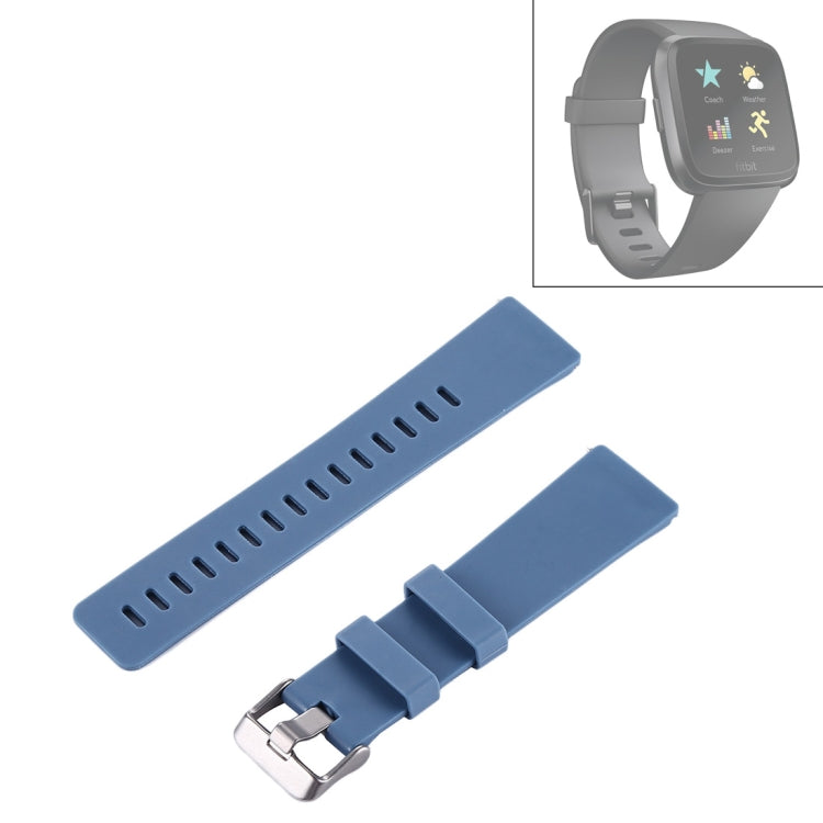 Per Fitbit Versa / Versa 2 Cinturino in silicone alla moda semplice