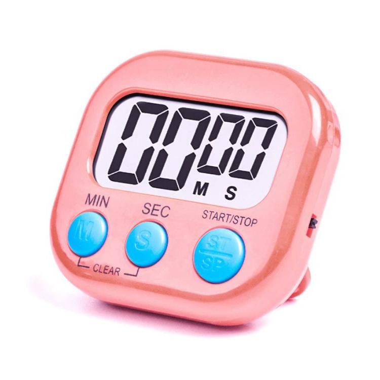 Timer da cucina digitale Allarme elettronico Supporto magnetico con display LCD per cucinare Cottura Sport Giochi Ufficio, HX103-2, 118
