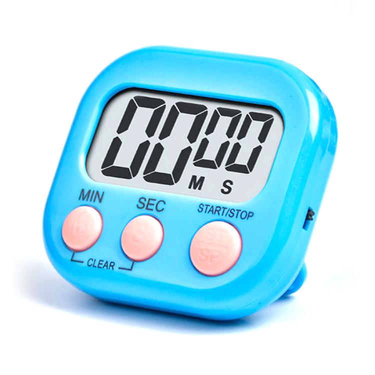 Timer da cucina digitale Allarme elettronico Supporto magnetico con display LCD per cucinare Cottura Sport Giochi Ufficio, HX103-2, 118