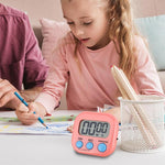 Timer da cucina digitale Allarme elettronico Supporto magnetico con display LCD per cucinare Cottura Sport Giochi Ufficio, HX103-2, 118