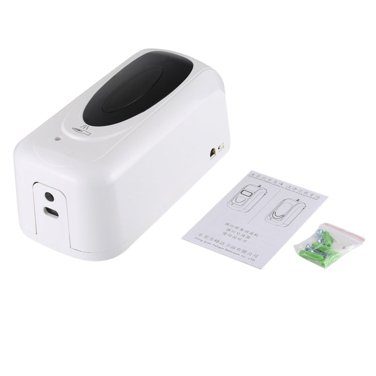 F1303 Dispenser per sterilizzazione spray con sensore a infrarossi automatico touchless da 1000 ml, F1303
