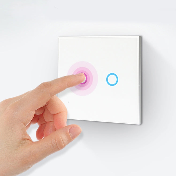 Interruttore luce smart WiFi 2 gang UE touch 5A