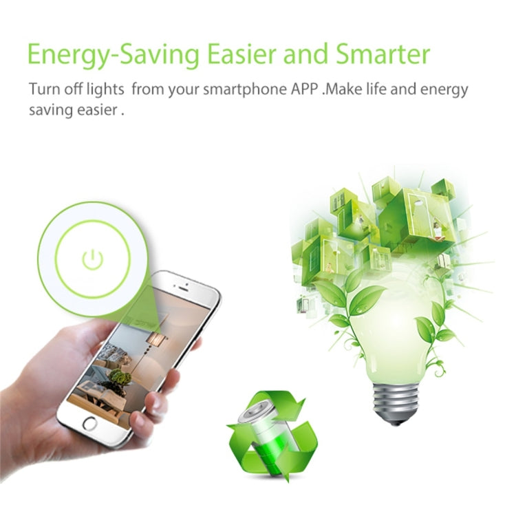 Interruttore luce smart WiFi 2 gang UE touch 5A