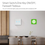 Interruttore luce smart WiFi 2 gang UE touch 5A