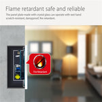 Interruttore luce smart WiFi 2 gang UE touch 5A
