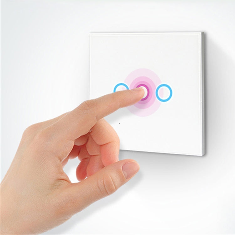 Interruttore luce smart WiFi 3 gang UE 5A touch