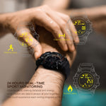 Smartwatch sportivo con display ad angolo intero EX16