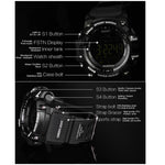 Smartwatch sportivo con display ad angolo intero EX16