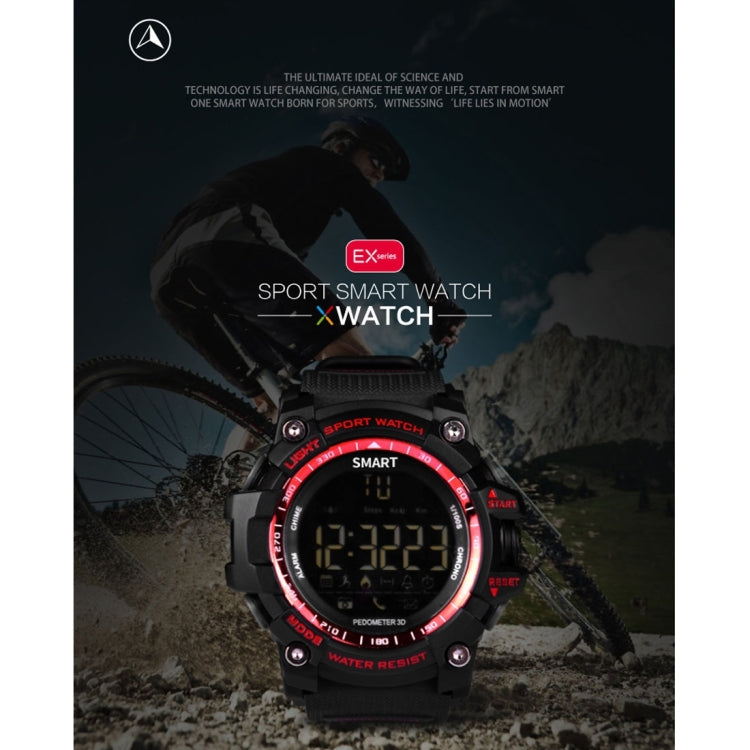 Smartwatch sportivo con display ad angolo intero EX16