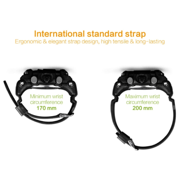Smartwatch sportivo con display ad angolo intero EX16