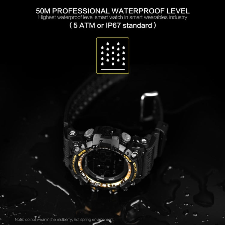 Smartwatch sportivo con display ad angolo intero EX16