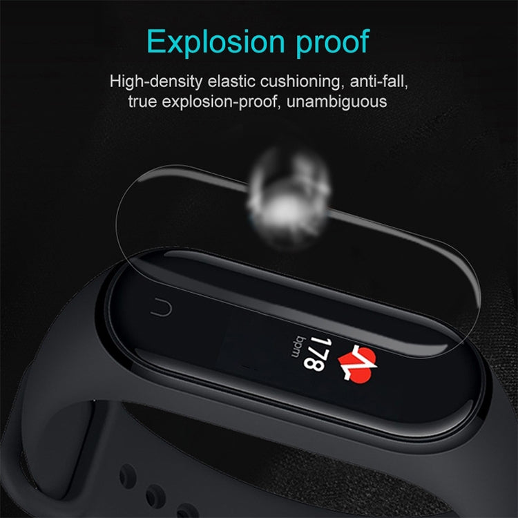 Pellicola protettiva per schermo morbido in PET per Xiaomi Mi Band 5/6, 1 PCS