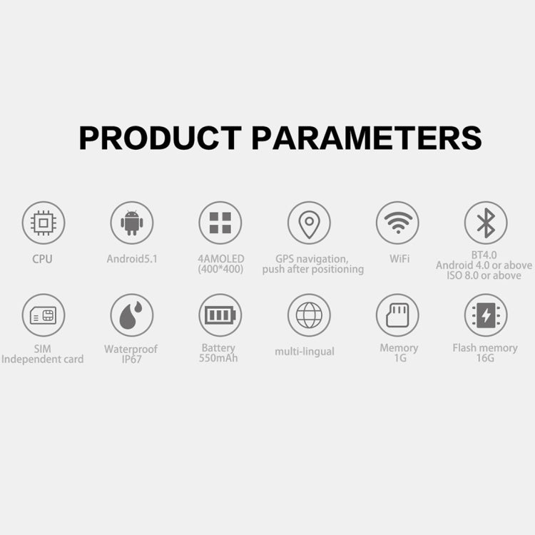 Smartwatch Bluetooth con display OLED S3 da 1,39 pollici, impermeabile IP67, supporto bussola/cardiofrequenzimetro/scheda SIM/navigazione GPS, compatibile con telefoni Android e iOS