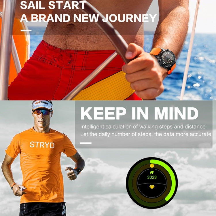 Smartwatch Bluetooth con display OLED S3 da 1,39 pollici, impermeabile IP67, supporto bussola/cardiofrequenzimetro/scheda SIM/navigazione GPS, compatibile con telefoni Android e iOS