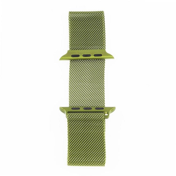 Cinturino magnetico in acciaio inossidabile con anello milanese per Apple Watch serie 8 e 7 41 mm / SE 2 e 6 e SE e 5 e 4 40 mm / 3 e 2 e 1 38 mm, For Apple Watch Series 8&7 41mm / SE 2&6&SE&5&4 40mm / 3&2&1 38mm