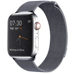 Cinturino magnetico in acciaio inossidabile con anello milanese per Apple Watch serie 8 e 7 41 mm / SE 2 e 6 e SE e 5 e 4 40 mm / 3 e 2 e 1 38 mm, For Apple Watch Series 8&7 41mm / SE 2&6&SE&5&4 40mm / 3&2&1 38mm
