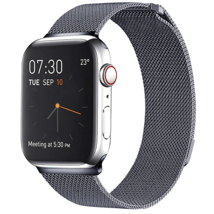 Cinturino magnetico in acciaio inossidabile con anello milanese per Apple Watch serie 8 e 7 41 mm / SE 2 e 6 e SE e 5 e 4 40 mm / 3 e 2 e 1 38 mm, For Apple Watch Series 8&7 41mm / SE 2&6&SE&5&4 40mm / 3&2&1 38mm