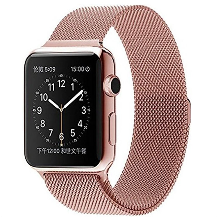 Cinturino magnetico in acciaio inossidabile con anello milanese per Apple Watch serie 8 e 7 41 mm / SE 2 e 6 e SE e 5 e 4 40 mm / 3 e 2 e 1 38 mm, For Apple Watch Series 8&7 41mm / SE 2&6&SE&5&4 40mm / 3&2&1 38mm