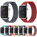 Cinturino magnetico in acciaio inossidabile con anello milanese per Apple Watch serie 8 e 7 41 mm / SE 2 e 6 e SE e 5 e 4 40 mm / 3 e 2 e 1 38 mm, For Apple Watch Series 8&7 41mm / SE 2&6&SE&5&4 40mm / 3&2&1 38mm