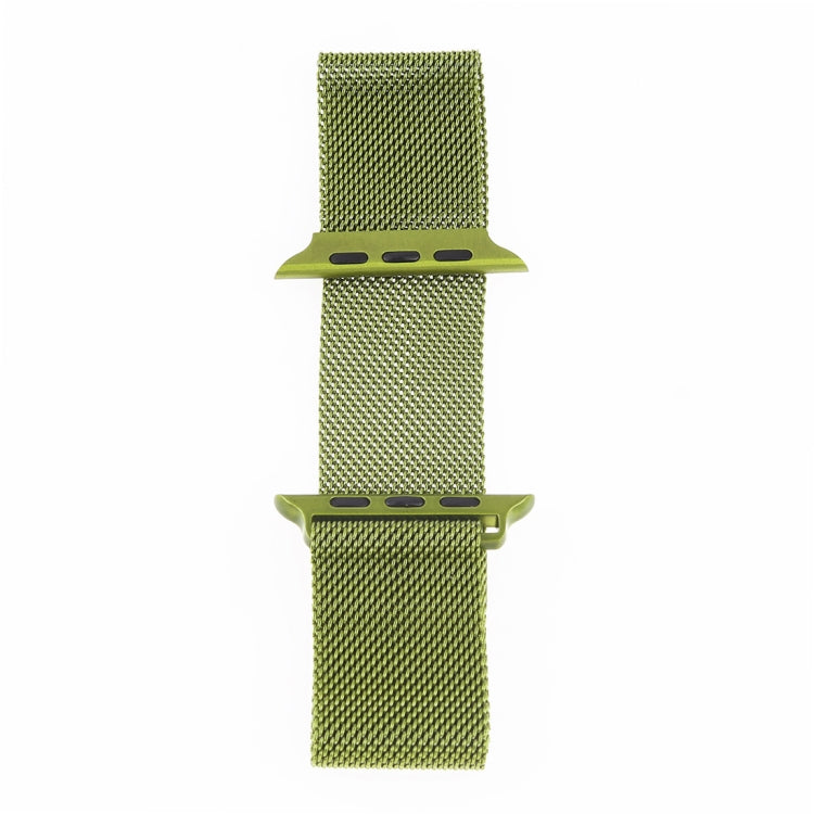 Cinturino magnetico in acciaio inossidabile con anello milanese per Apple Watch Ultra 49 mm / Serie 8 e 7 45 mm / SE 2 e 6 e SE e 5 e 4 44 mm / 3 e 2 e 1 42 mm, For Apple Watch Ultra 49mm / Series 8&7 45mm / SE 2&6&SE&5&4 44mm / 3&2&1 42mm